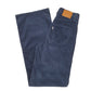 Womens Navy Levis Ribcage Wide Leg Corduroy Trousers