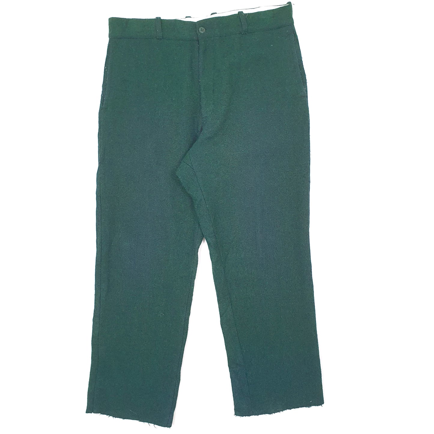 Mens Green Johnson Woolen Mills Made in USA Vintage Chino Trousers