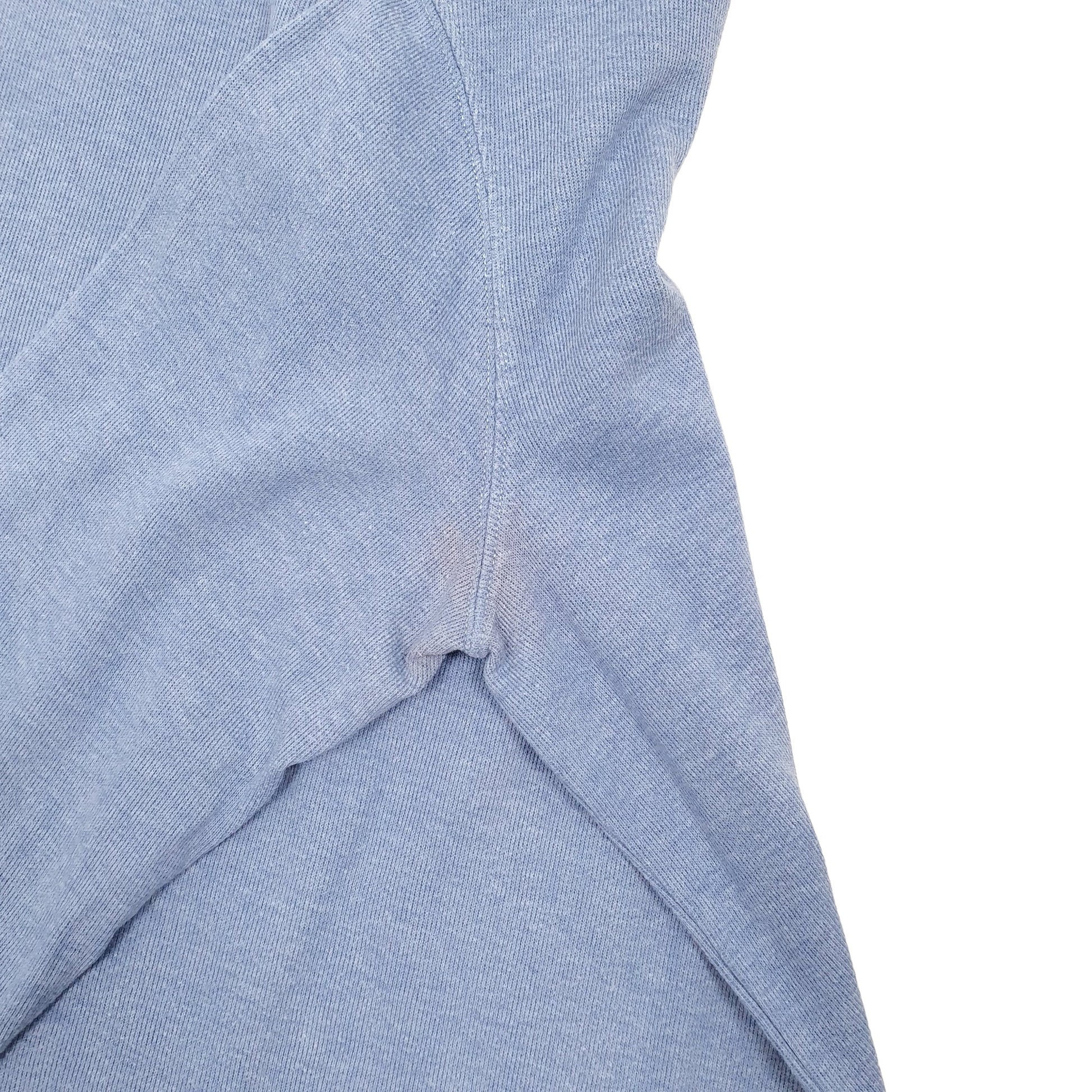 Mens Blue Polo Ralph Lauren Estate Rib Quarter Zip Jumper