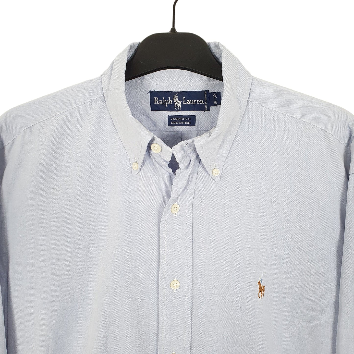 Ralph Lauren Long Sleeve Yarmouth Fit Shirt Blue