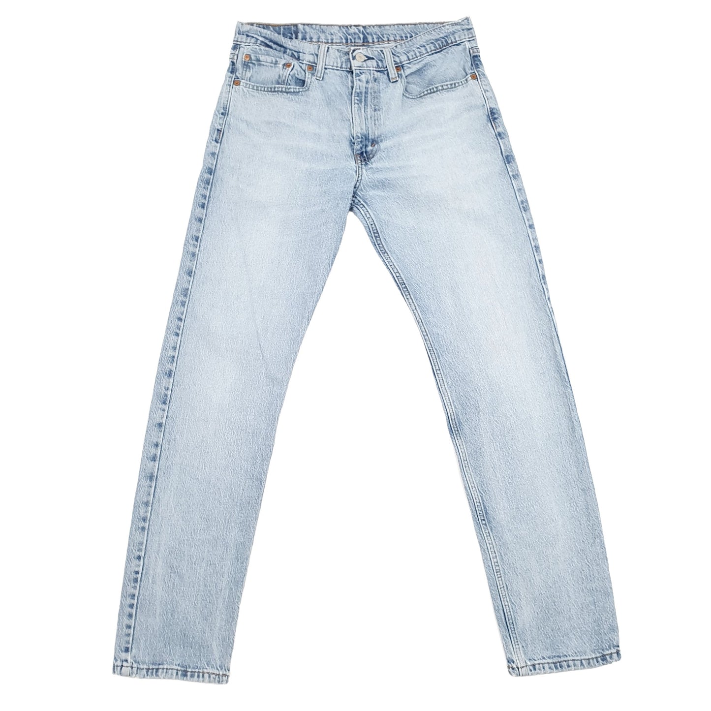 Levis 502 Regular Fit Tapered Jeans W32 L31 Blue