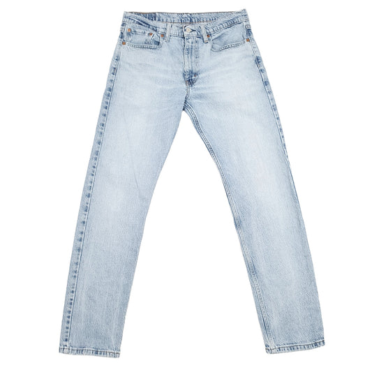 Levis 502 Regular Fit Tapered Jeans W32 L31 Blue