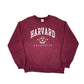 Gildan Vintage College Harvard USA Ivy League Crewneck M Burgundy