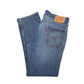 Levis 514 Straight Fit Jeans W33 L30 Blue