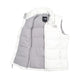 Womens White The North Face Gilet Vest Puffer Jacket Coat