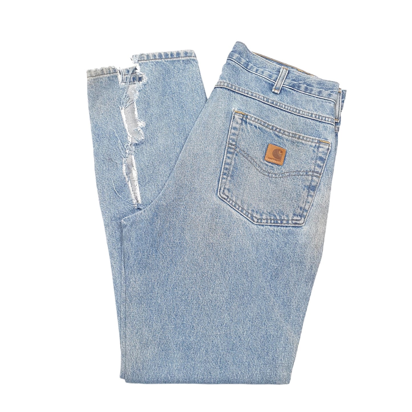 Mens Blue Carhartt Traditional Casual JeansW34 L32