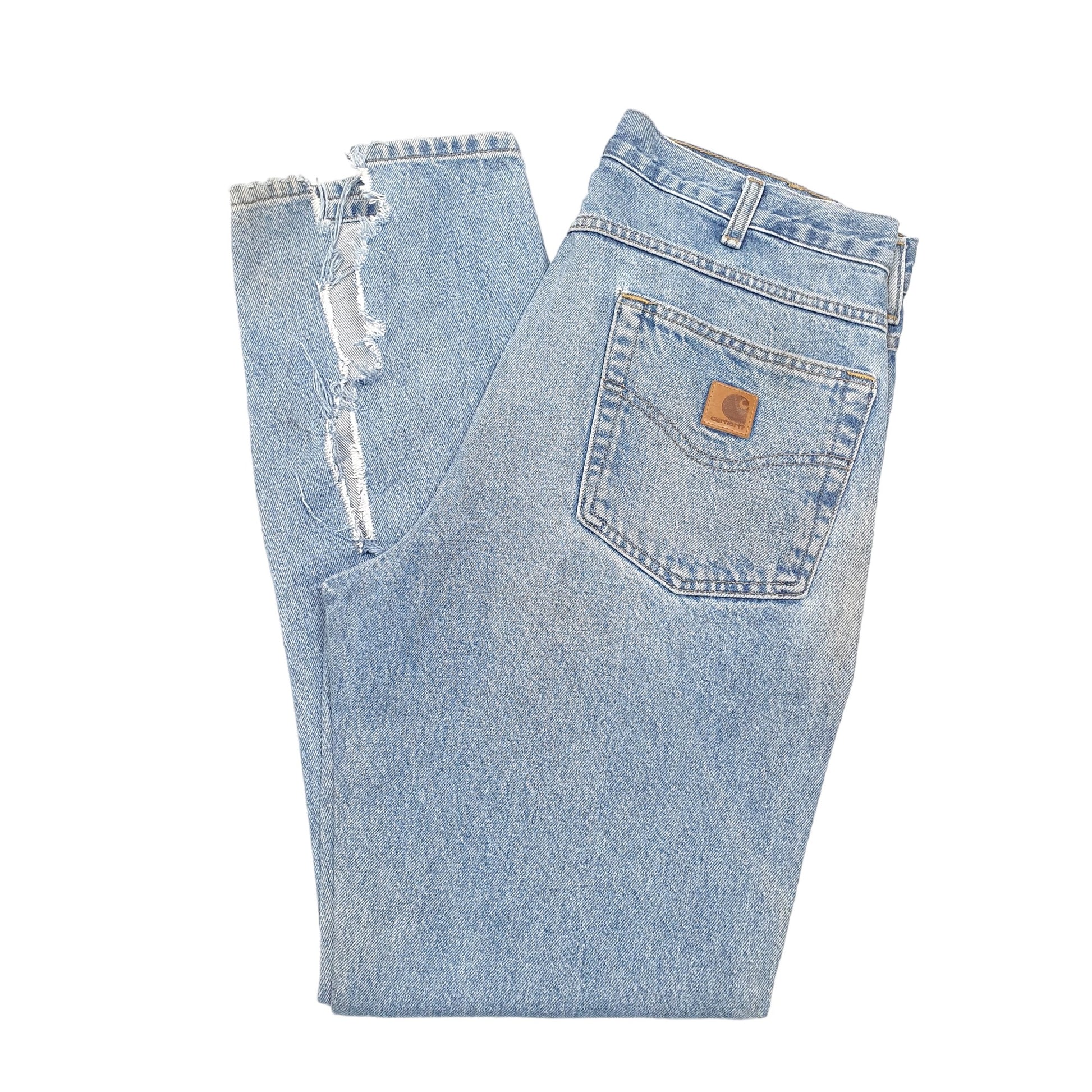 Mens Blue Carhartt Traditional Casual JeansW34 L32