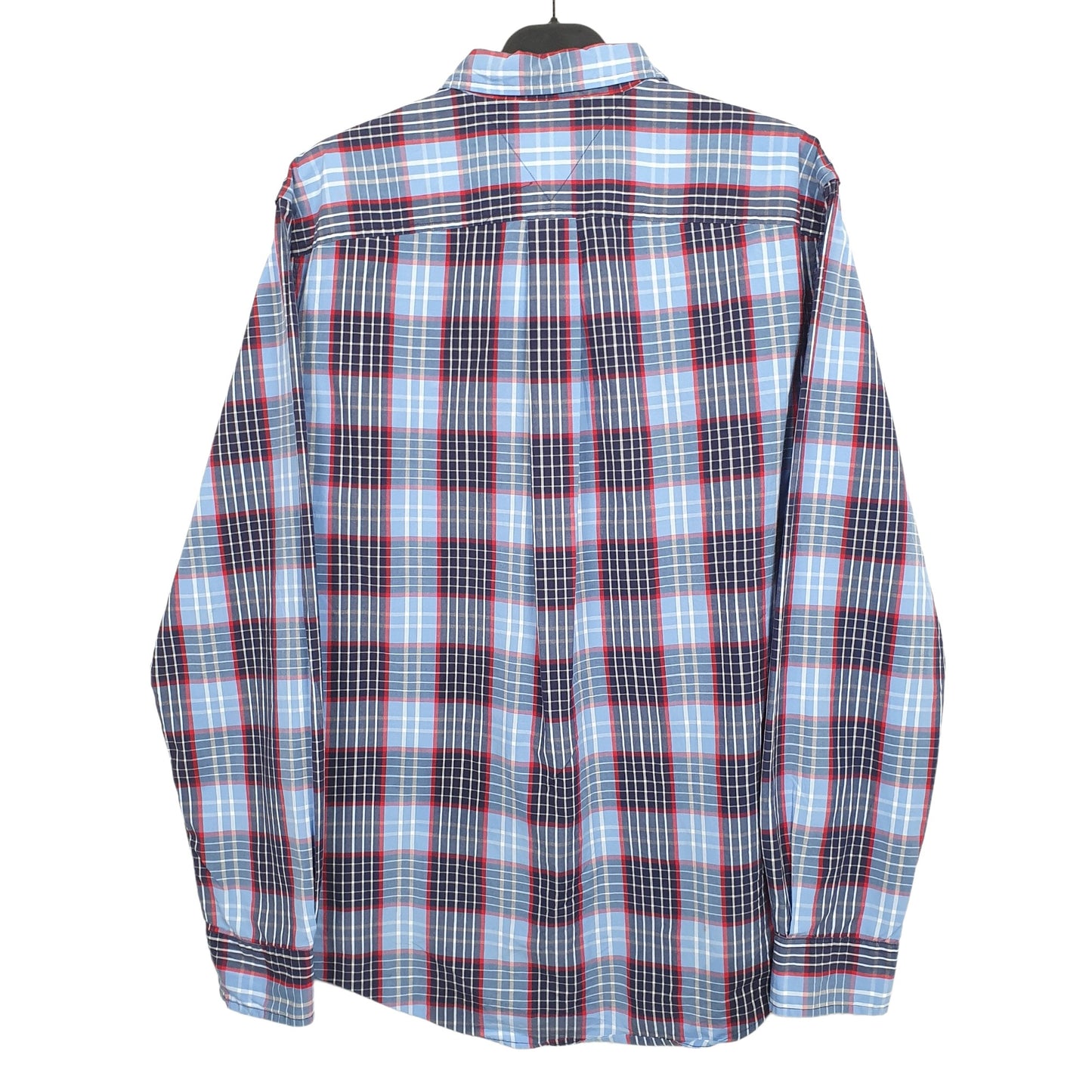 Tommy Hilfiger Long Sleeve Regular Fit Check Shirt Blue