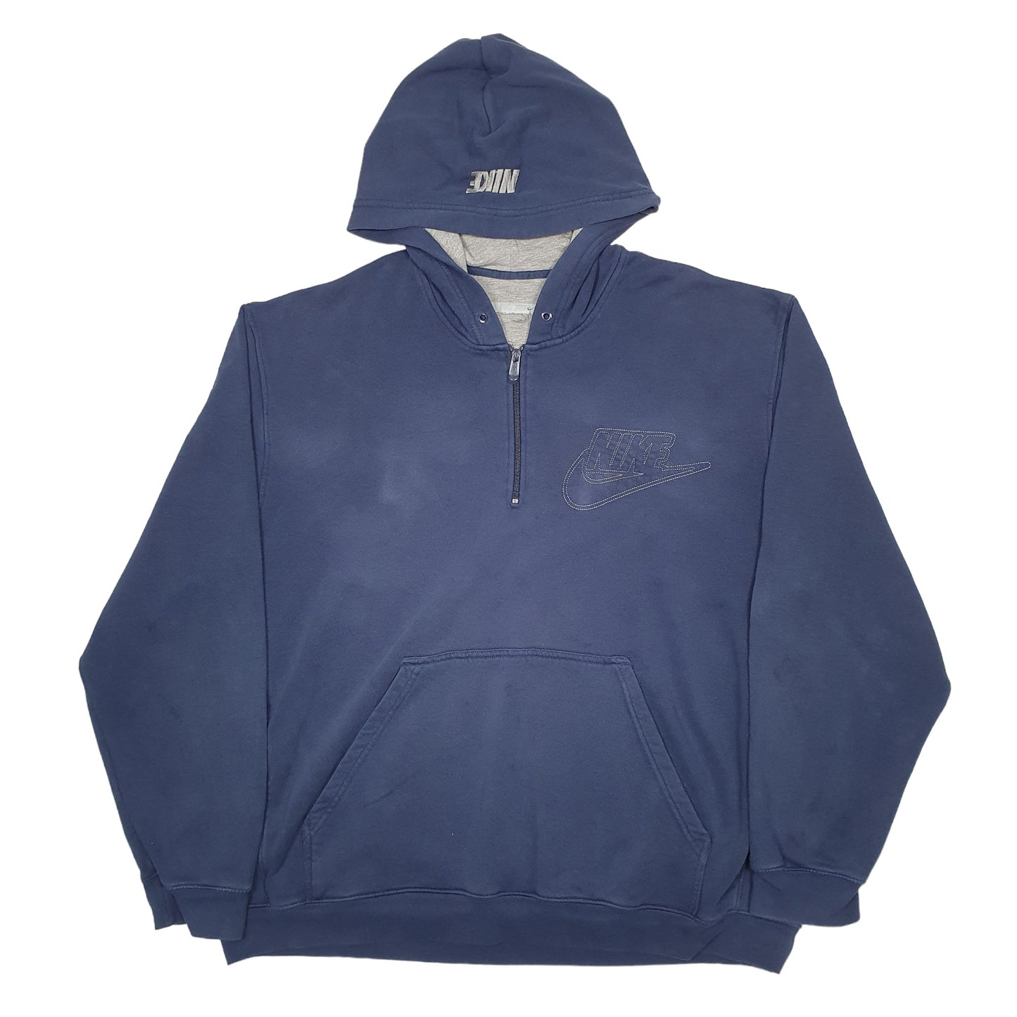 Mens Blue Nike  Quarter Zip Jumper
