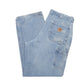 Mens Blue Carhartt  Carpenter JeansW38 L32