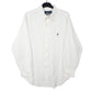 Mens White Ralph Lauren Oxford Long Sleeve Shirt