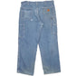 Carhartt Casual Loose Fit Carpenter Jeans W38 L30 Blue