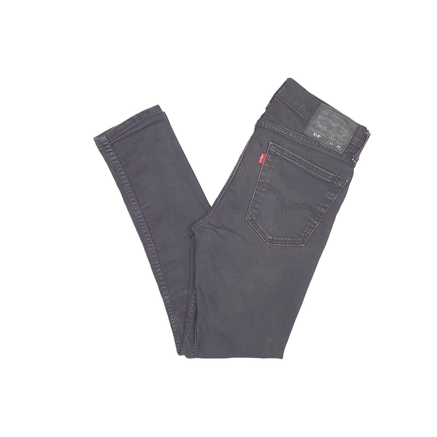 Levis 519 Skinny Fit Jeans W31 L28 Black