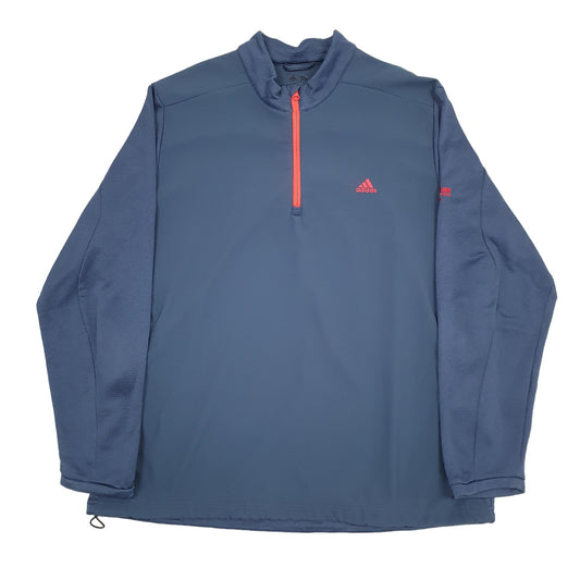 Adidas Quarter Zip XL Blue