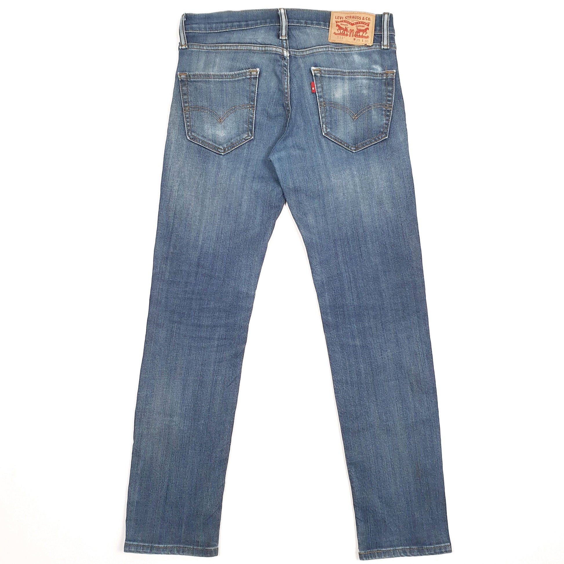 Levis 511 Slim Fit Jeans W29 L29 Blue