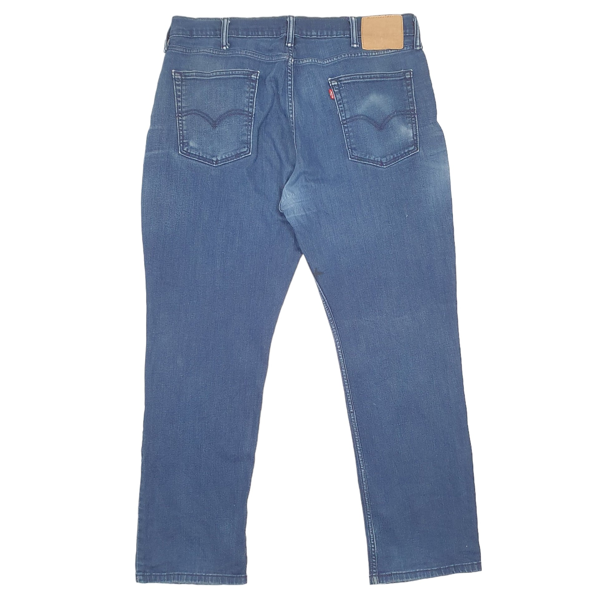 Mens Navy Levis Stretch 514 JeansW38 L30