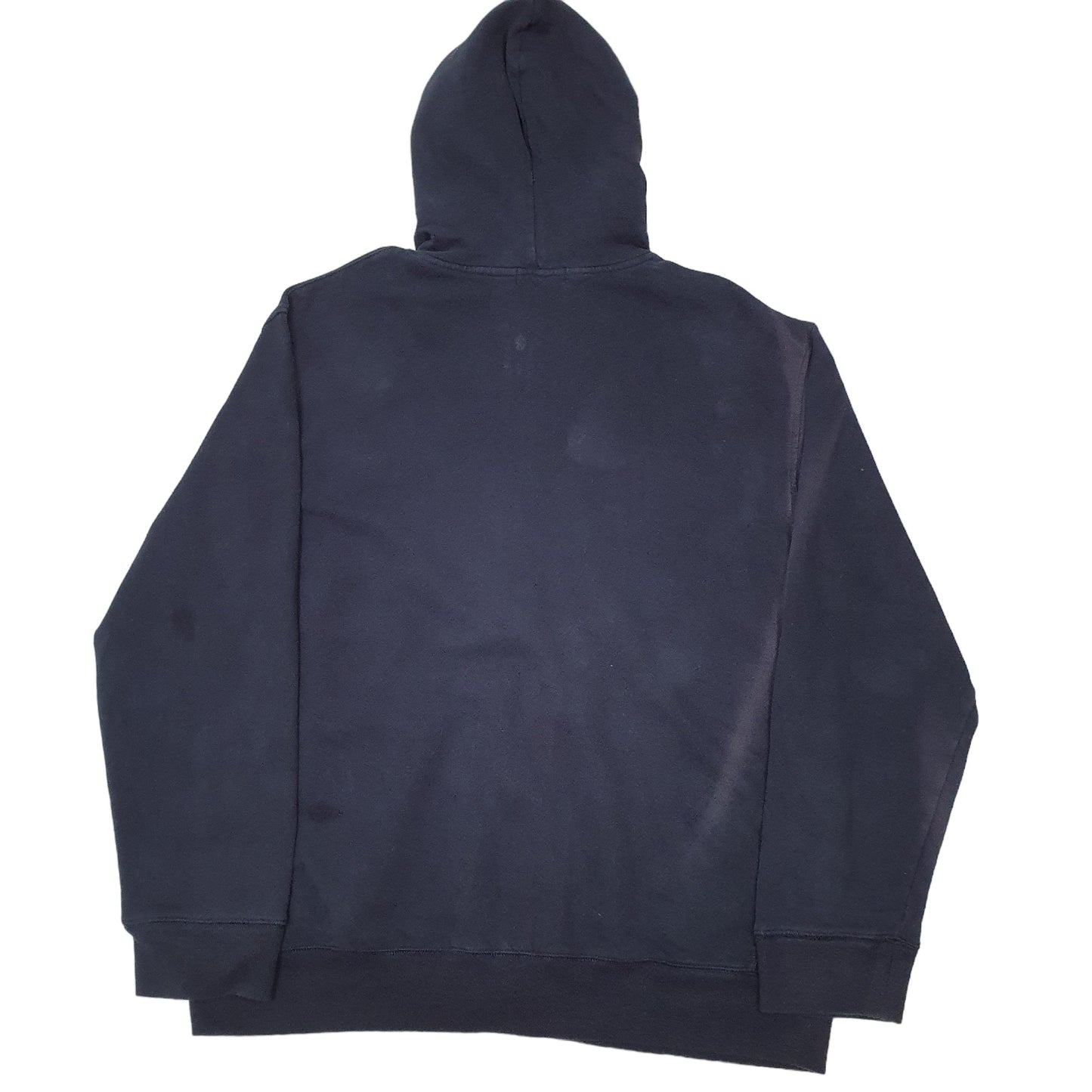 Mens Navy Nautica Hoodie Full Zip Jumper