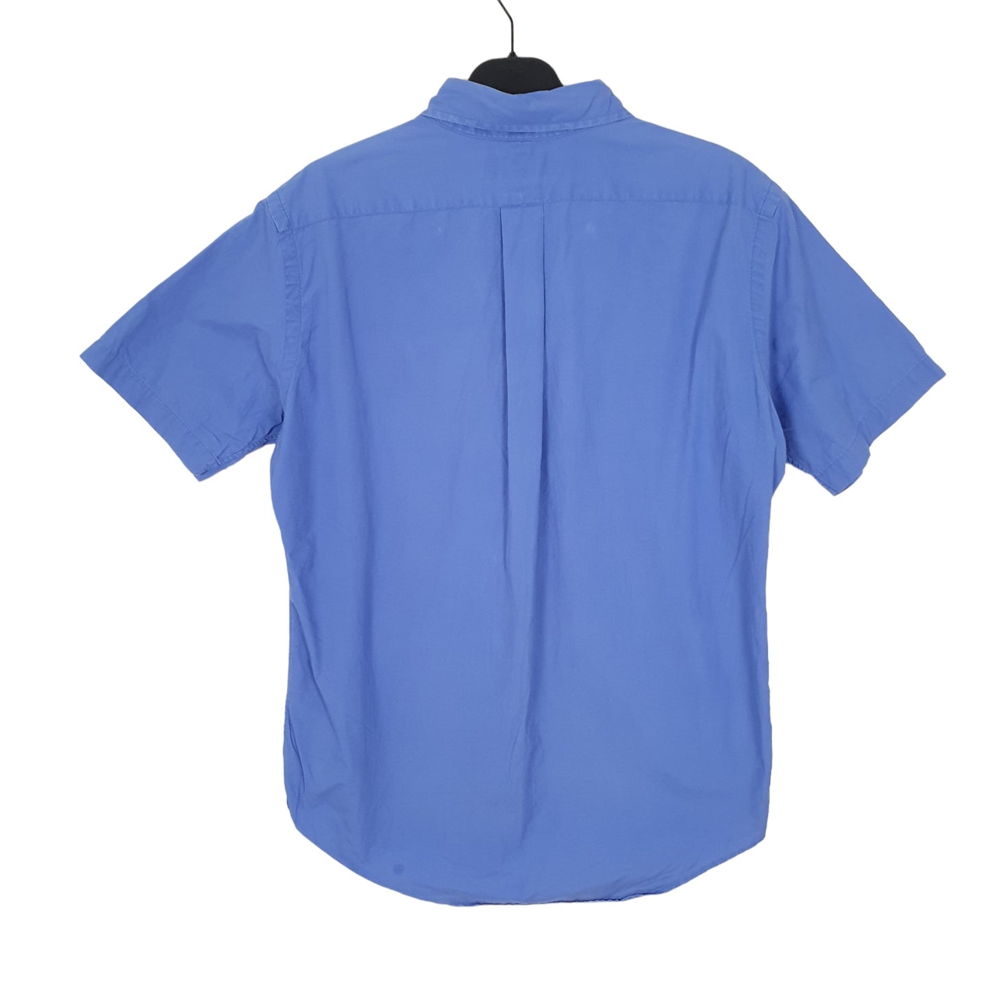 Ralph Lauren Short Sleeve Custom Fit Shirt Blue