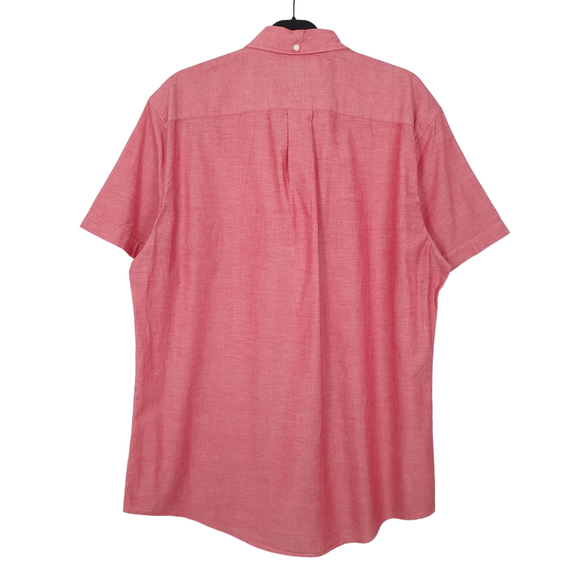 Tommy Hilfiger Short Sleeve Custom Fit Shirt Pink