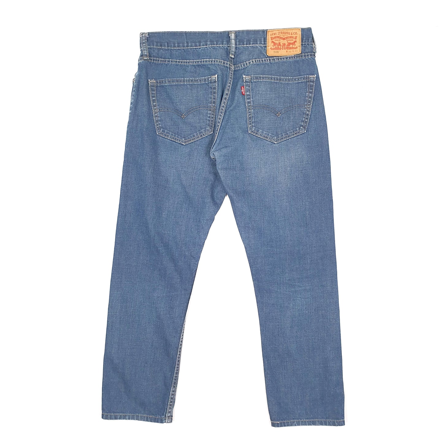 Levis 508 Tapered Fit Jeans W32 L29 Blue