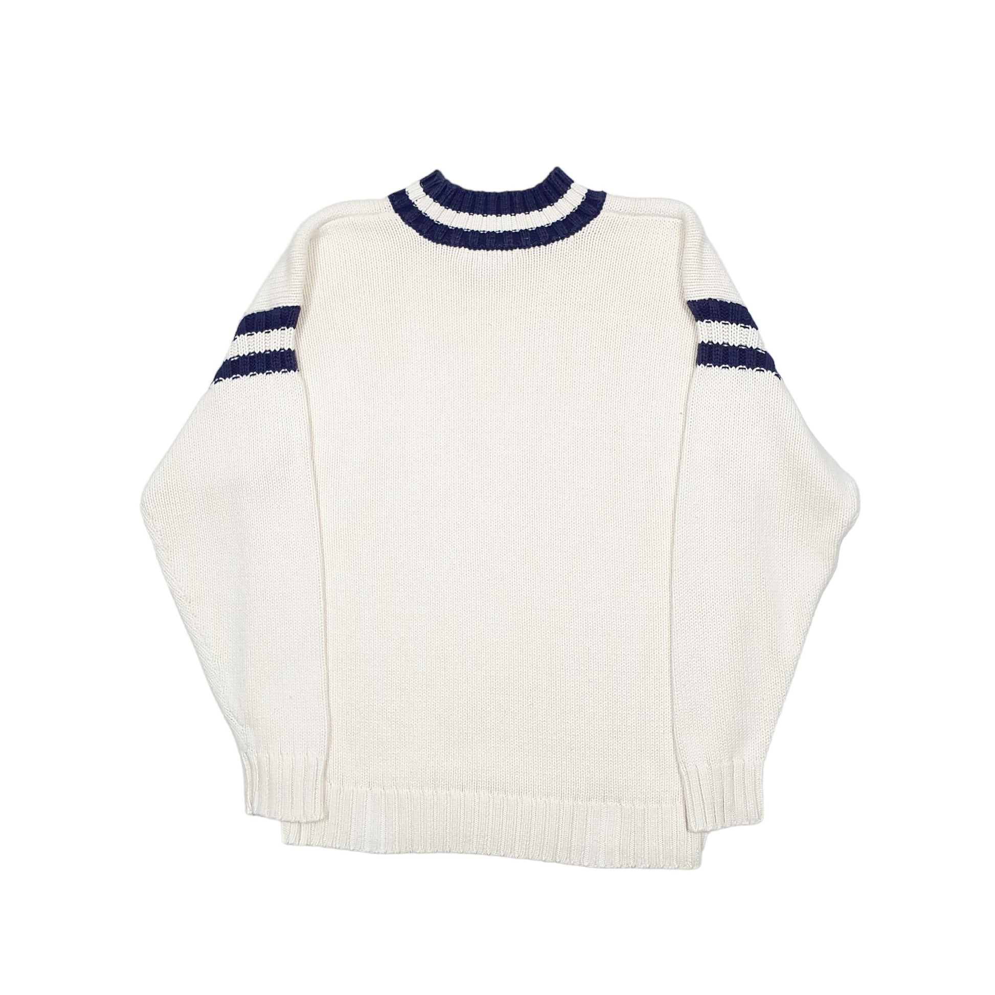 Calvin Klein Chunky Knit Crewneck M Cream