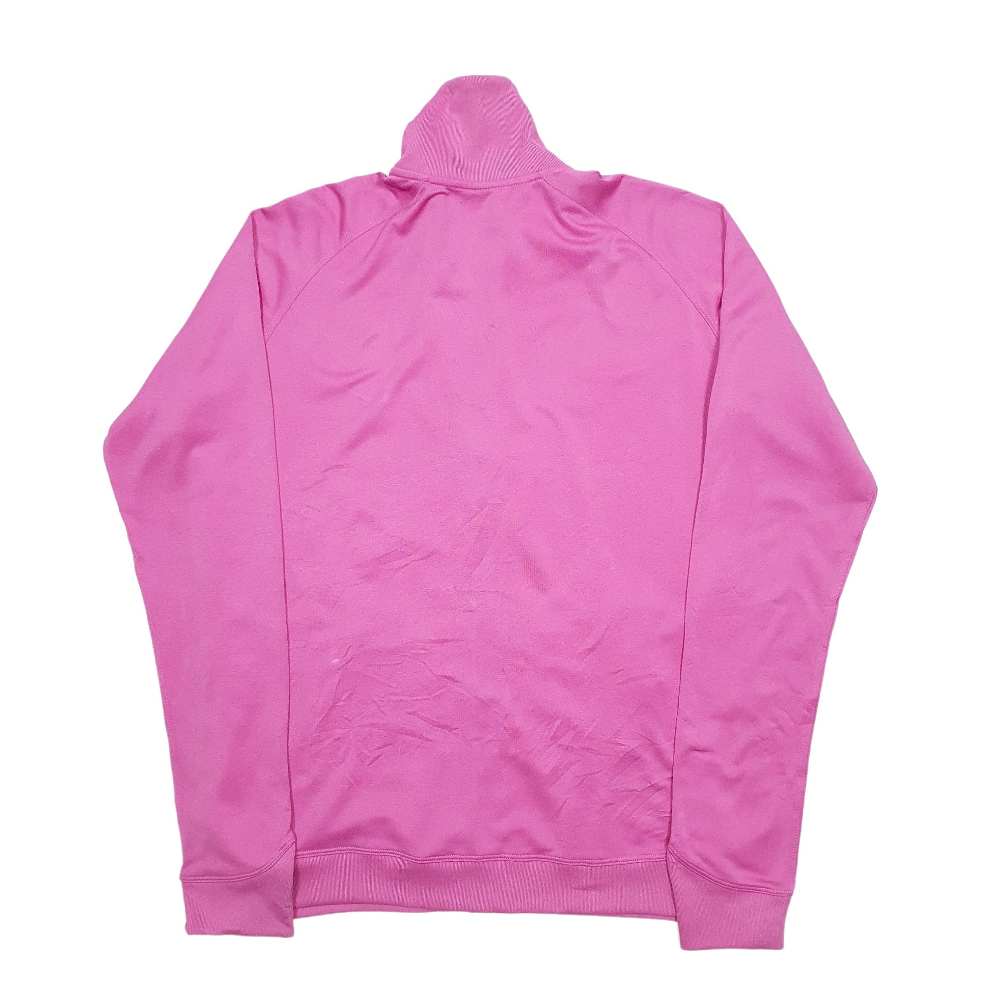 Womens Pink Nike Dri-Fit Full Zip Jumper