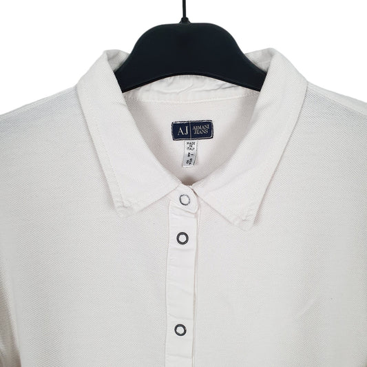 Armani Long Sleeve Regular Fit Shirt Cream