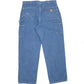 Carhartt Casual Loose Fit Carpenter Jeans W38 L31 Blue