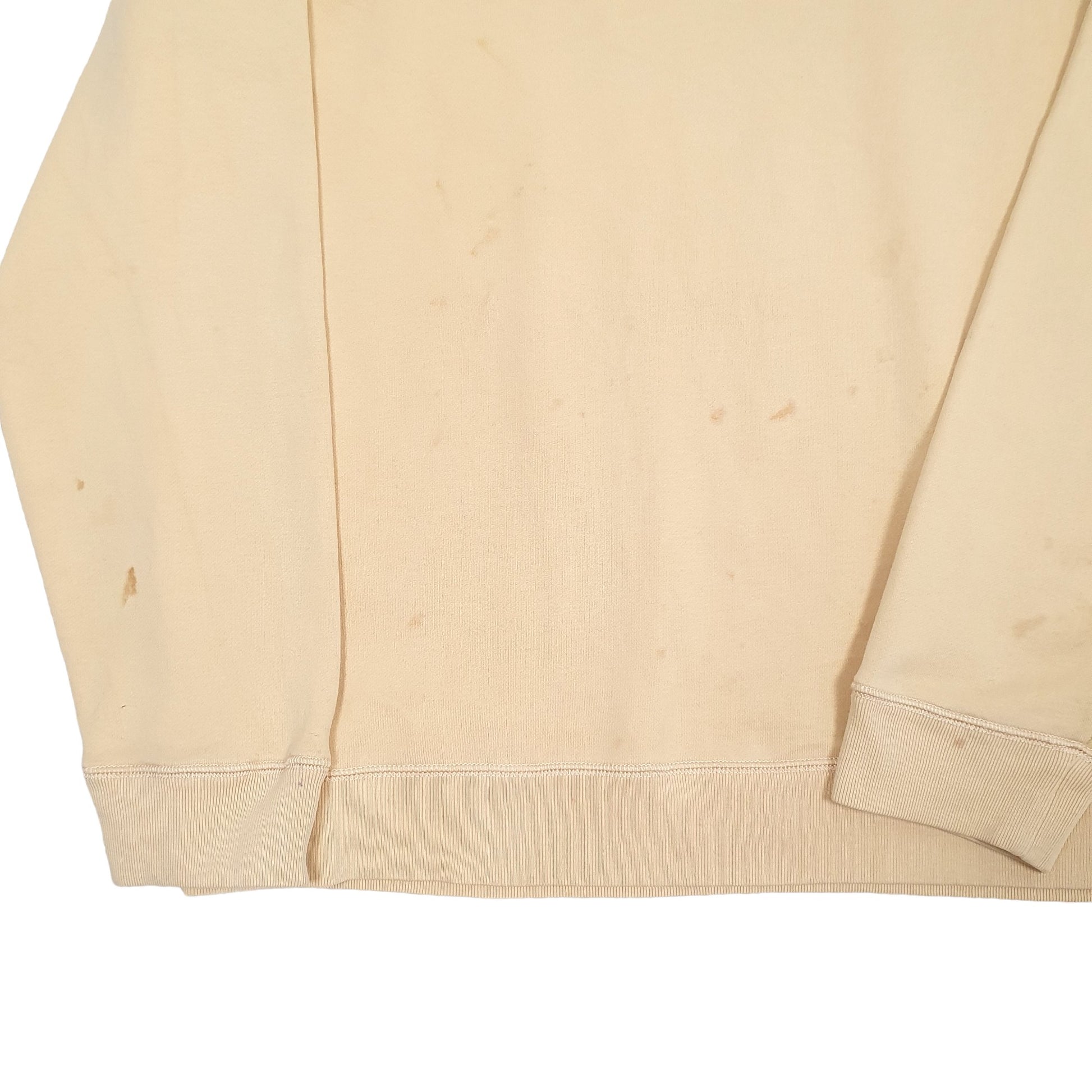 Mens Yellow Eddie Bauer  Quarter Zip Jumper