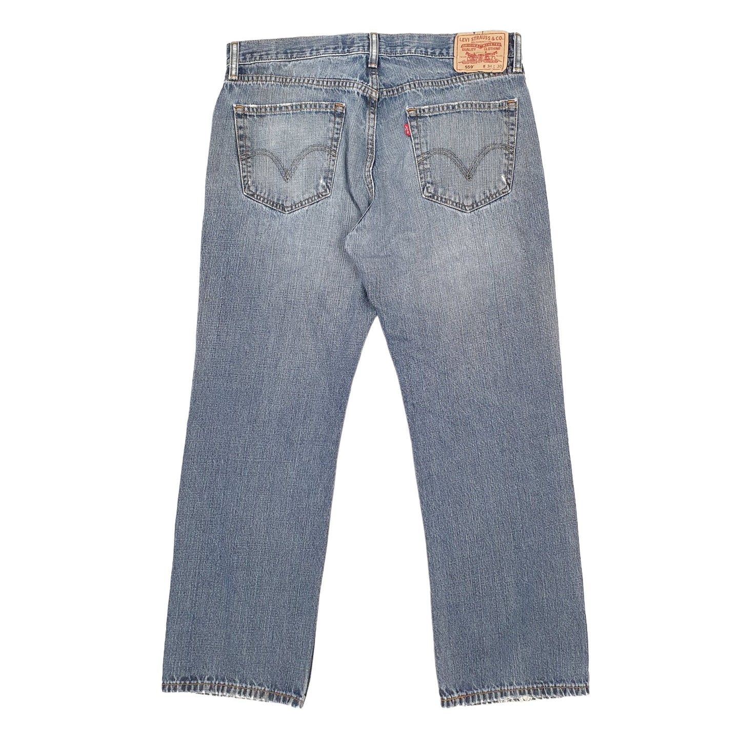 Levis 559 Relaxed Fit Jeans W34 L30 Blue