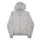 Mens Grey Nike Hoodie Tech Full Zip Jumper