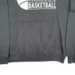 Mens Black Gildan USA College Basketball Hoodie Jumper