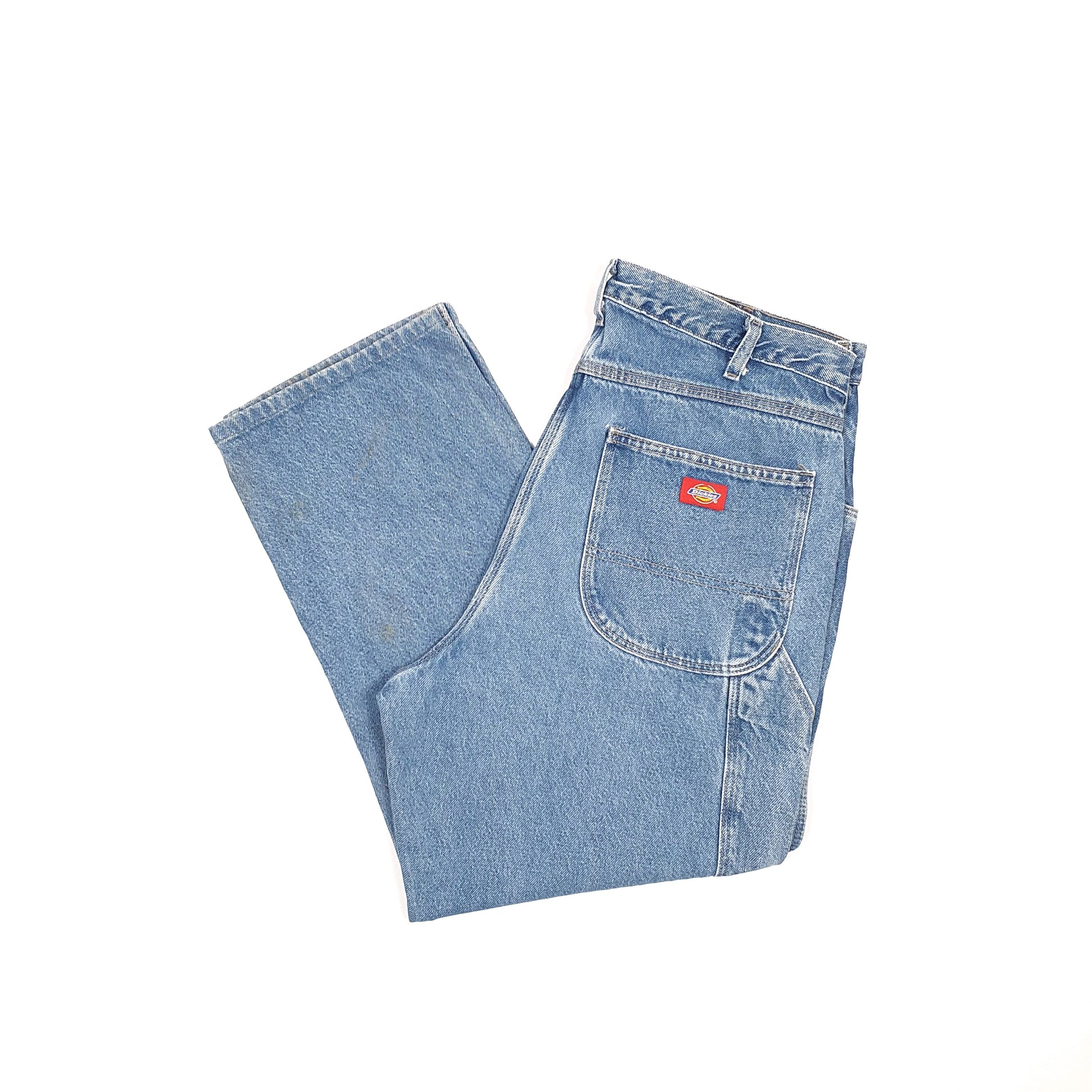 Dickies Casual Loose Fit Carpenter Jeans W36 L26 Blue