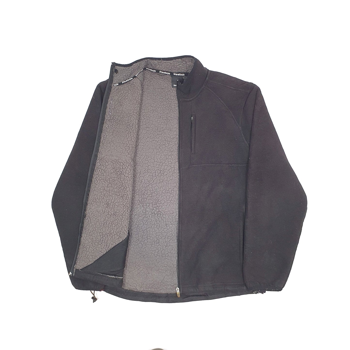 Reebok Full Zip Fleece L Black