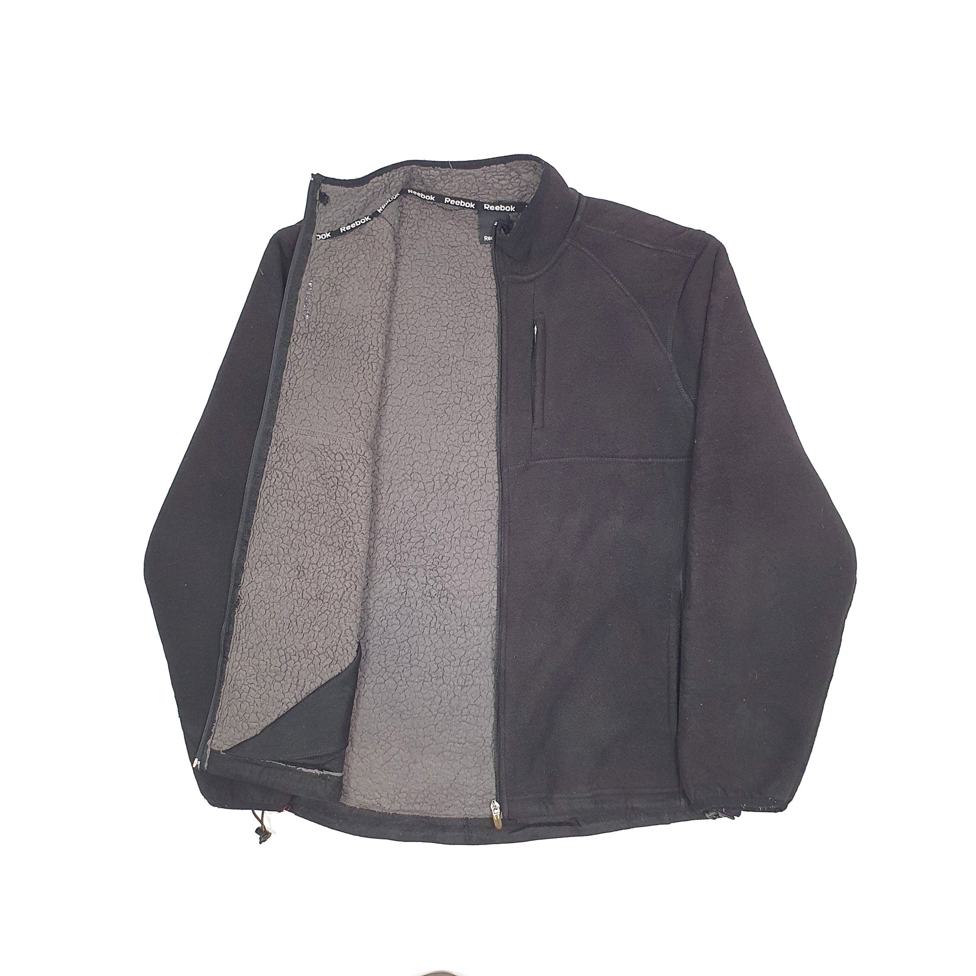 Reebok Full Zip Fleece L Black