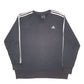 Mens Black Adidas  Crewneck Jumper