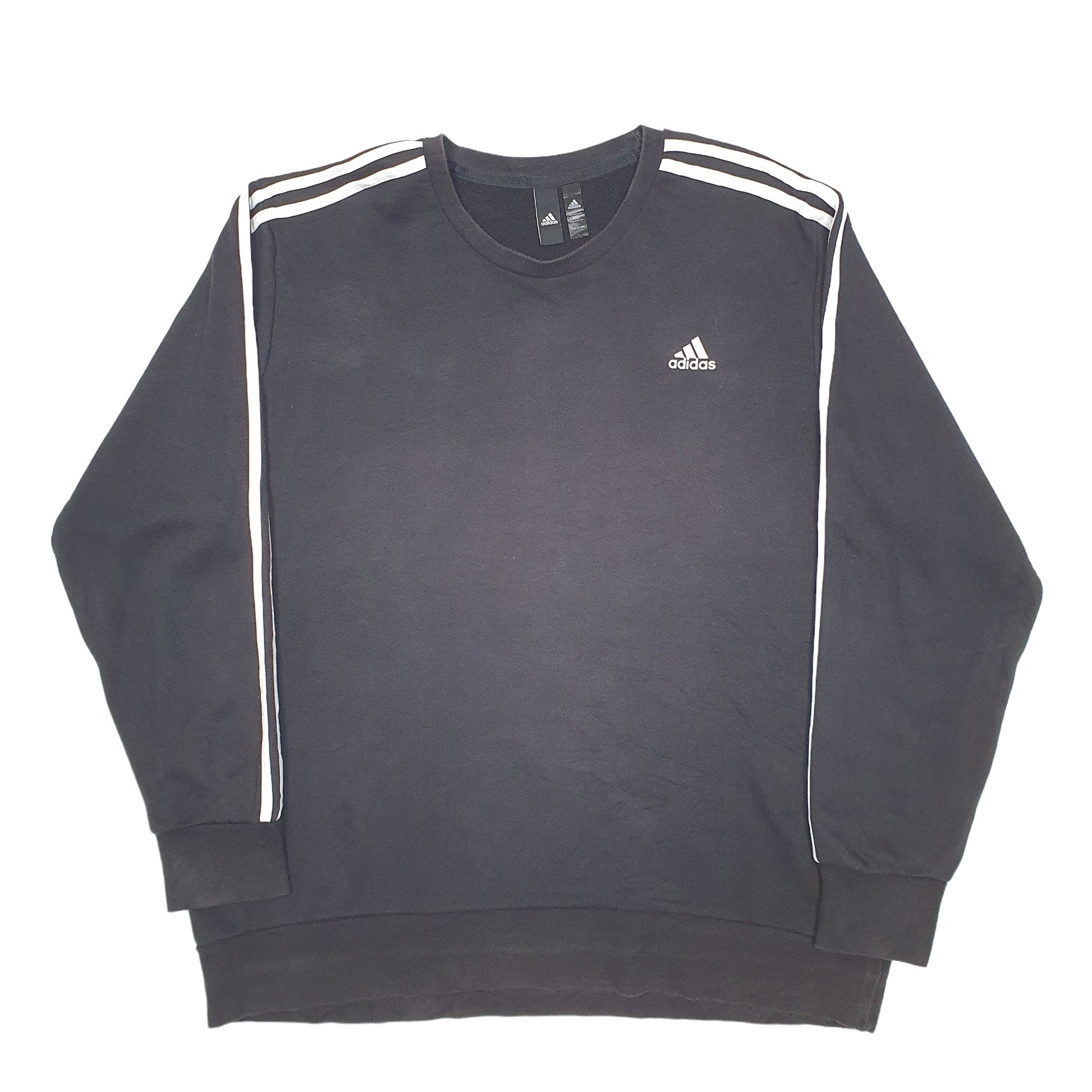 Mens Black Adidas  Crewneck Jumper