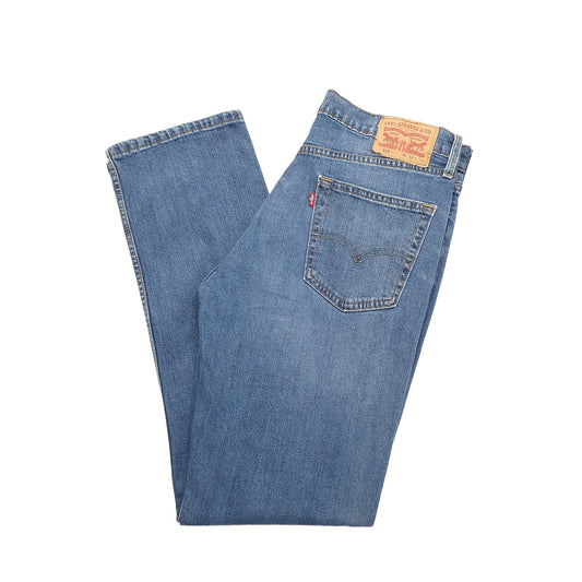 Levis 514 Straight Fit Jeans W34 L32 Blue