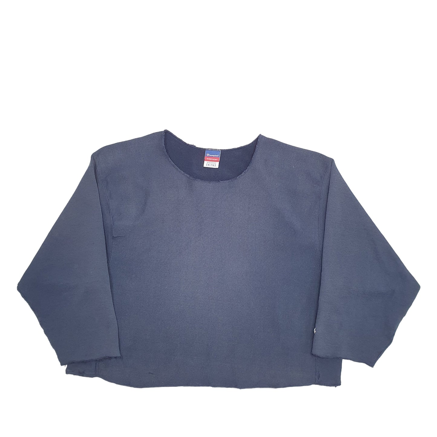 Mens Blue Champion Reverse Weave Crewneck Jumper