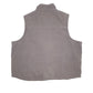 Mens Grey Carhartt Gravel Sherpa Lined Mock Neck Gilet Vest  Coat