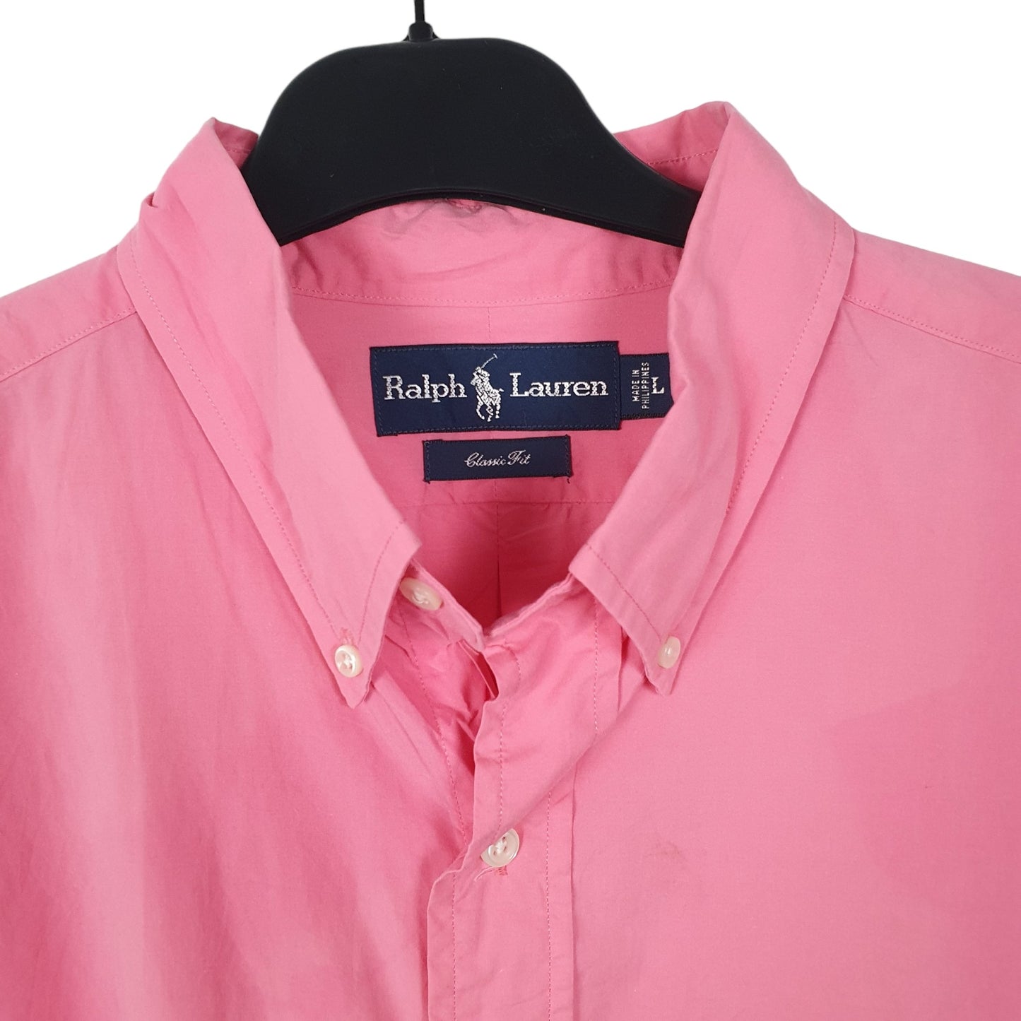 Mens Pink Ralph Lauren  Long Sleeve Shirt