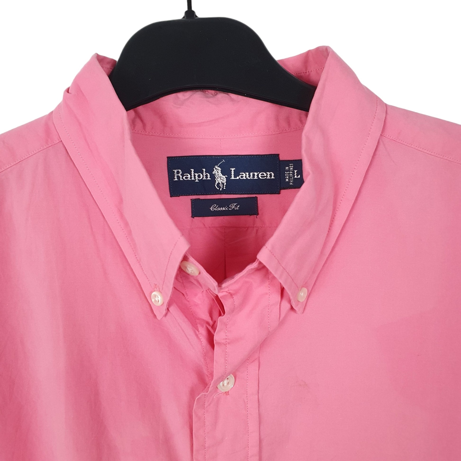 Mens Pink Ralph Lauren  Long Sleeve Shirt