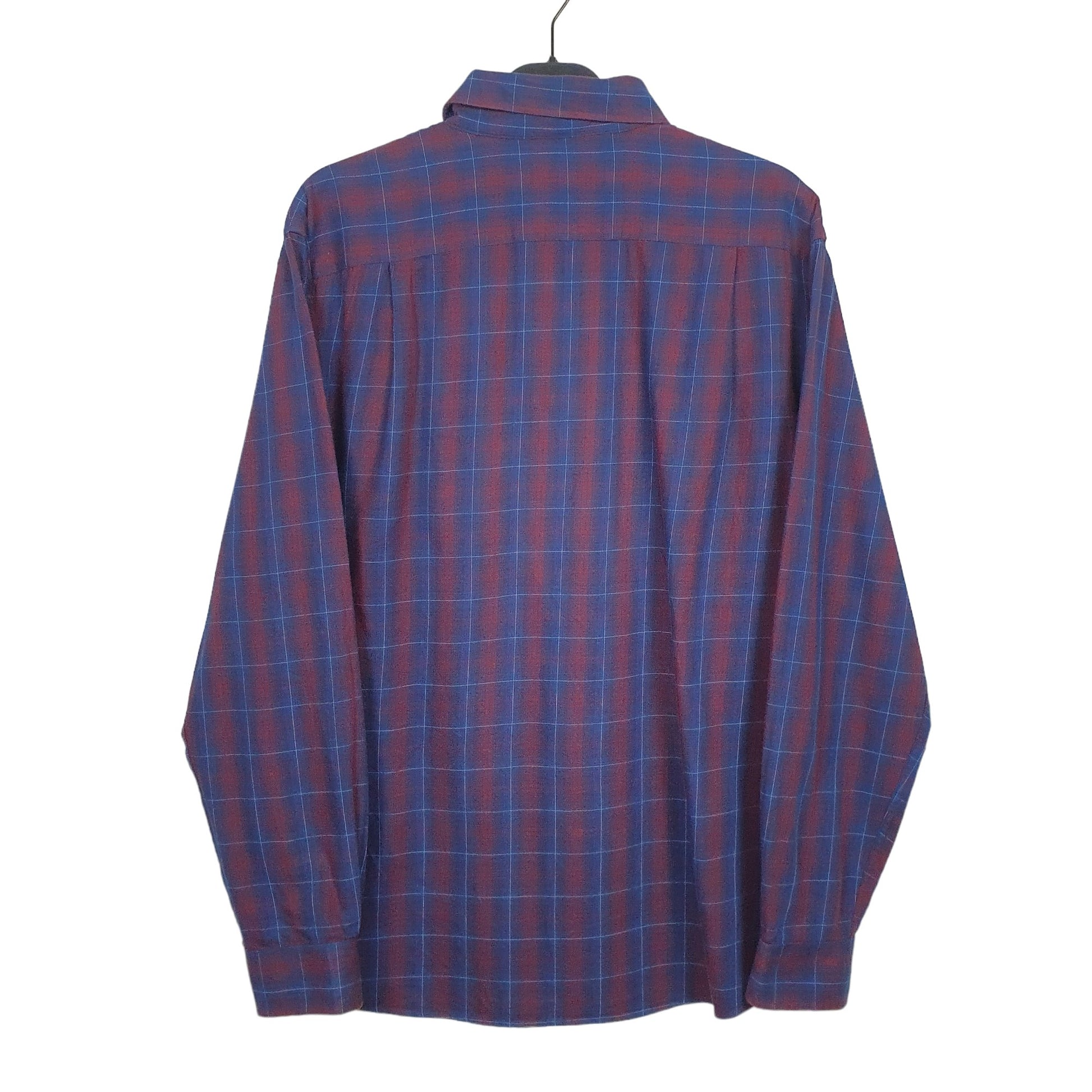 Tommy Hilfiger Long Sleeve Regular Fit Check Shirt Blue