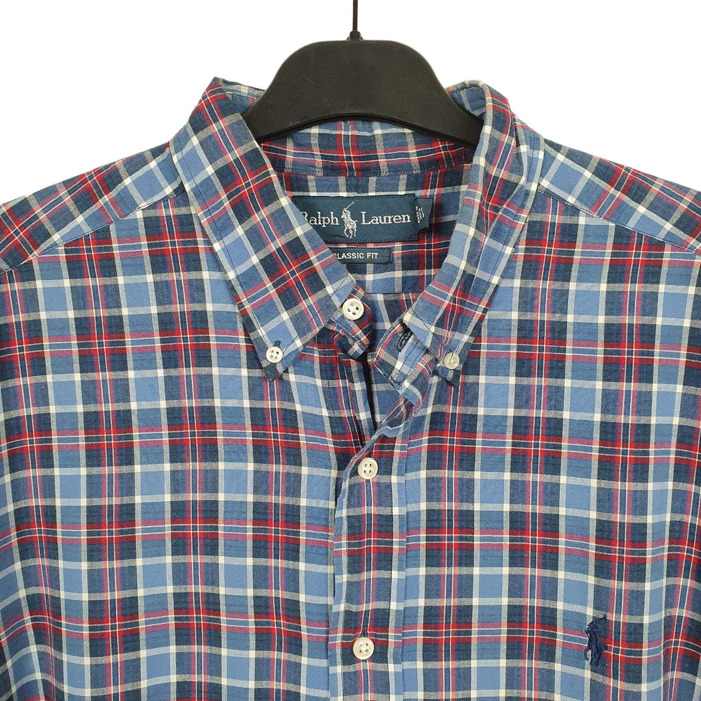 Mens Blue Ralph Lauren  Short Sleeve Shirt