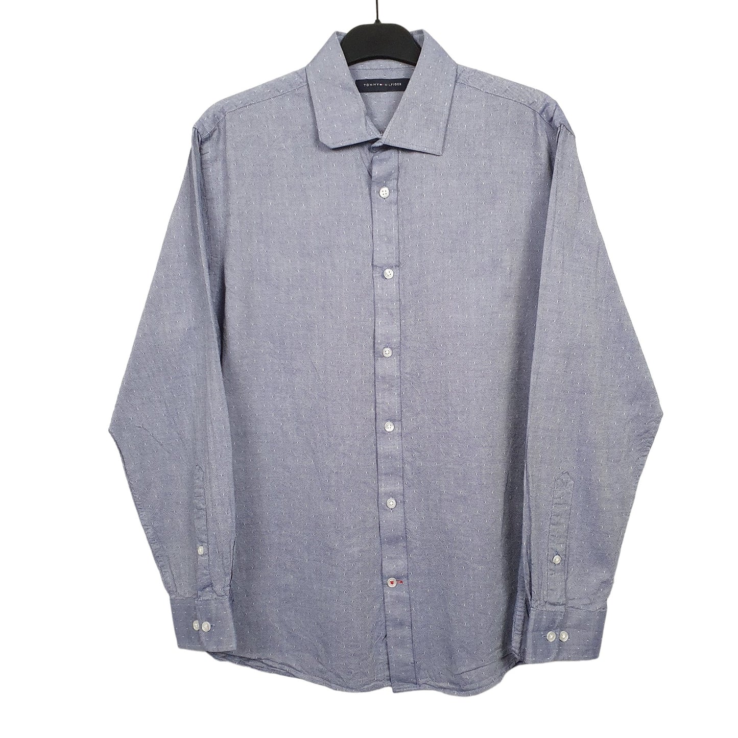 Tommy Hilfiger Long Sleeve Regular Fit Shirt Blue