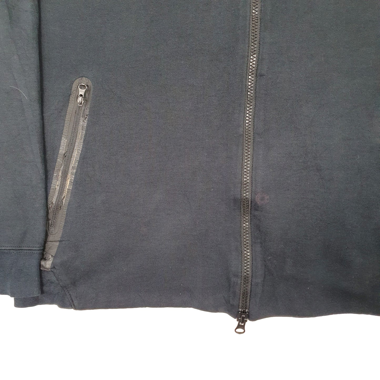 Mens Black Nike Tracksuit Top Full Zip Jumper