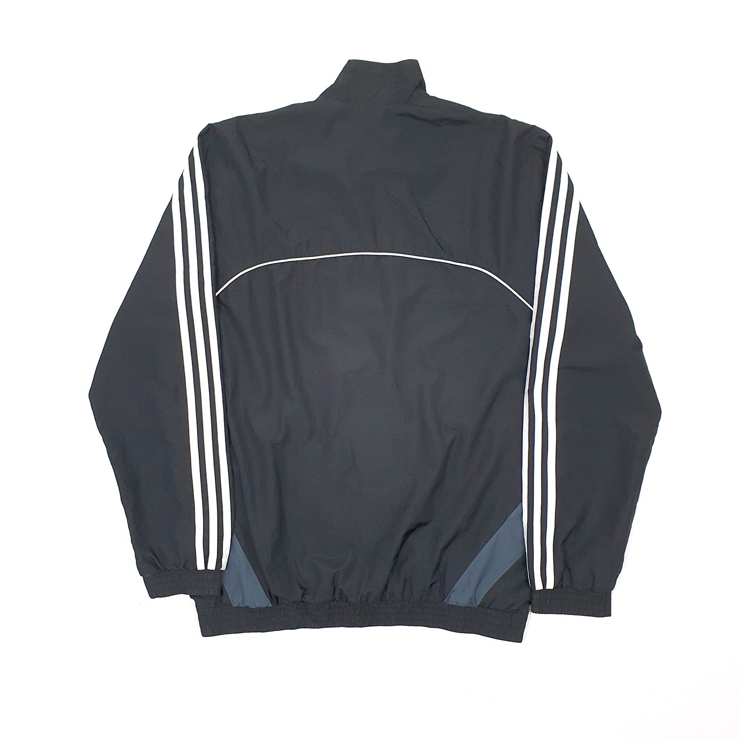 Mens Black Adidas Shell Windbreaker Track Top Coat