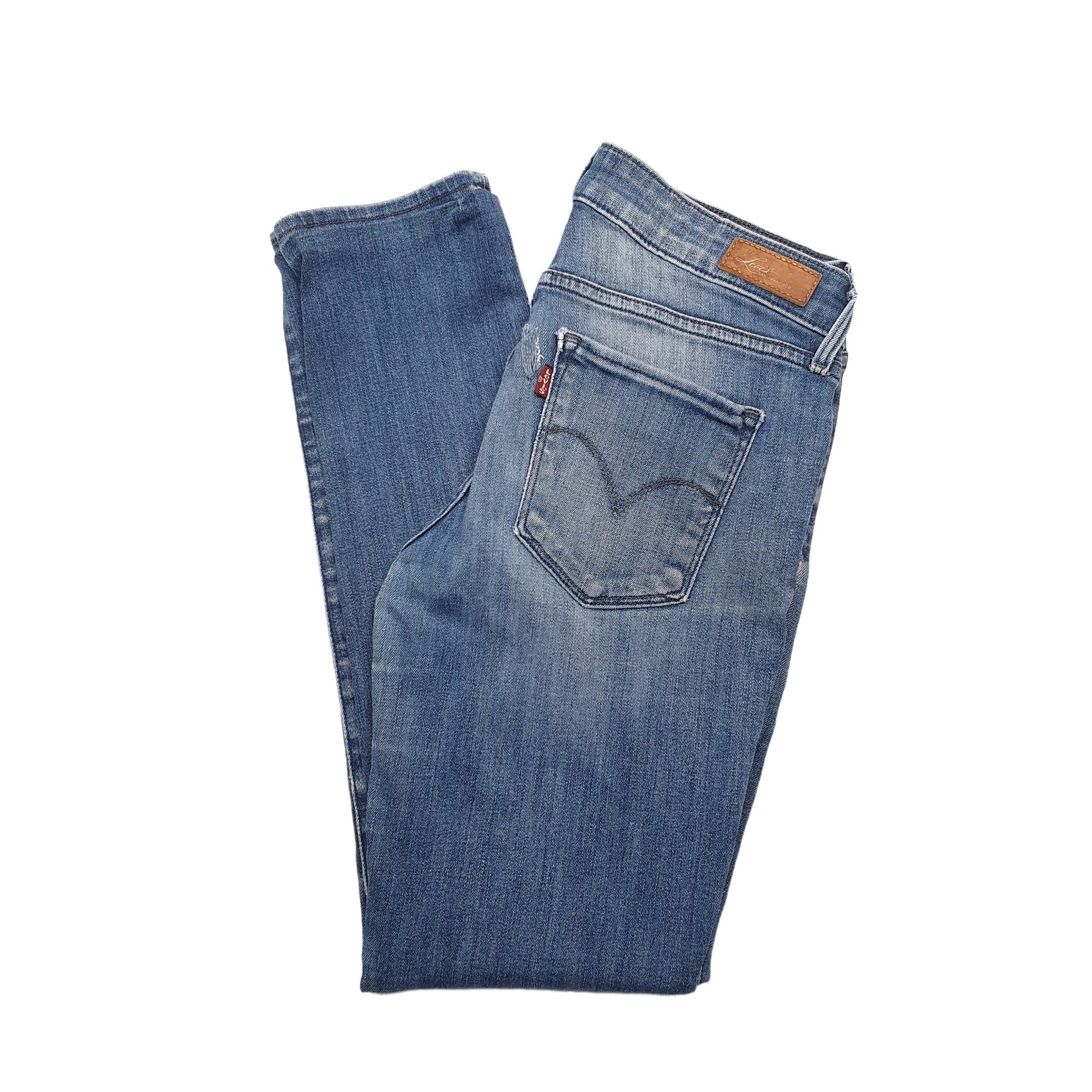 Levis Skinny Slim Fit Jeans W28 L28 Blue