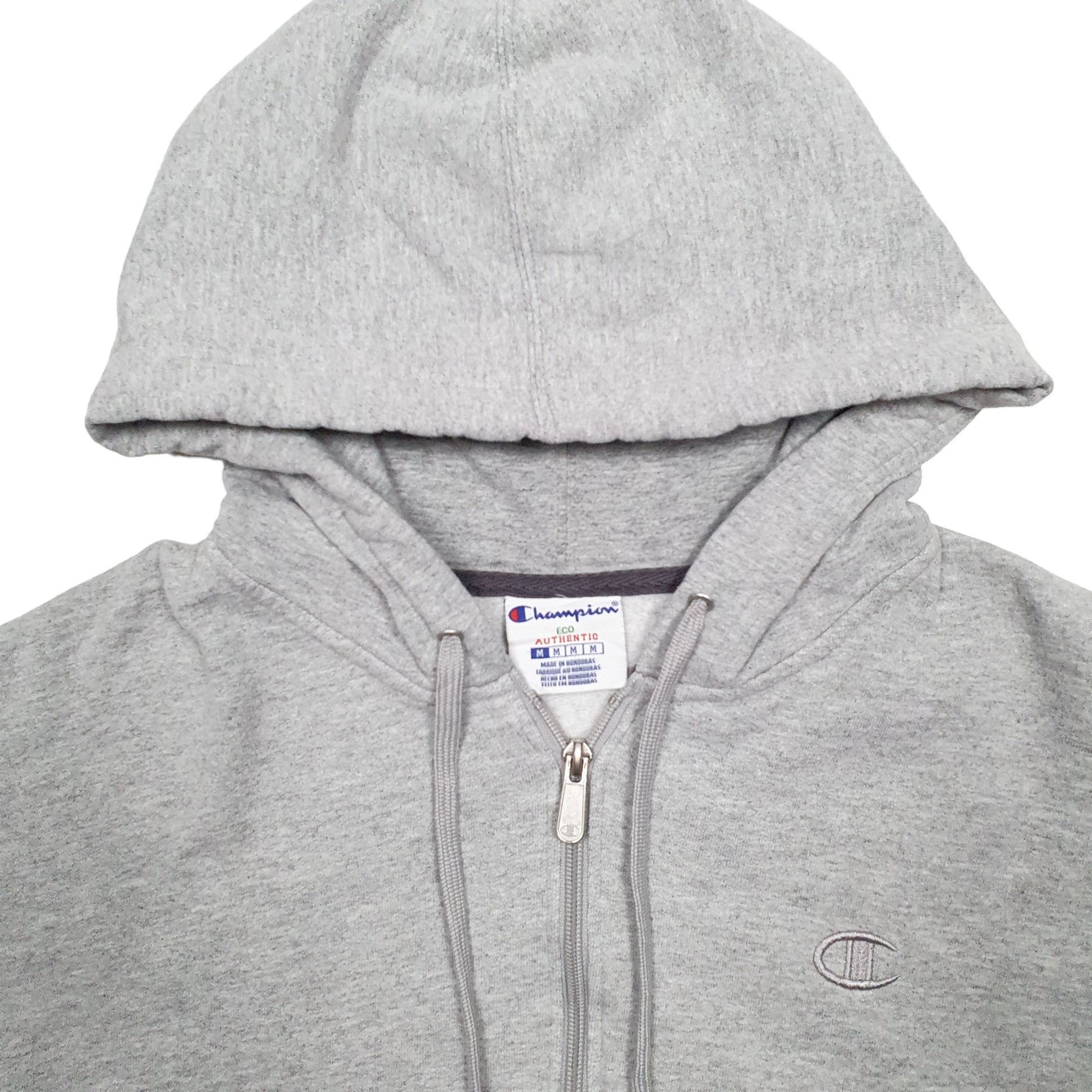 Mens Grey Champion  Hoodie Jumper