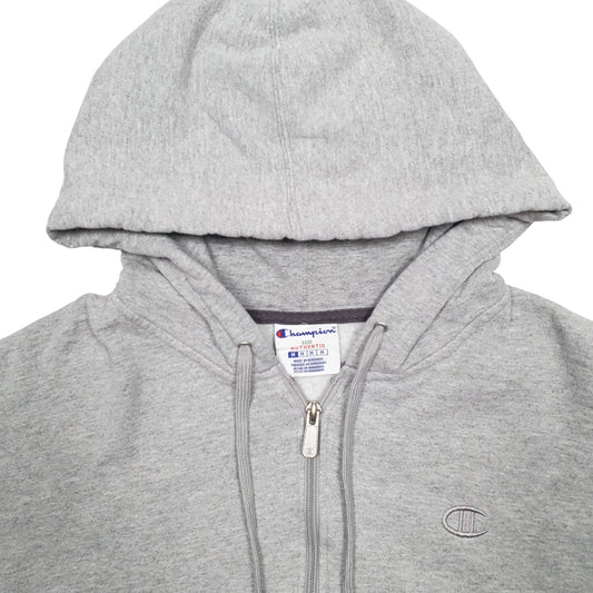Mens Grey Champion  Hoodie Jumper